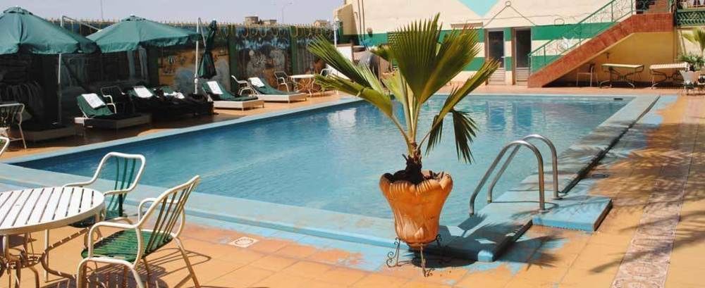 Hotel Palm Beach واغادوغو المظهر الخارجي الصورة
